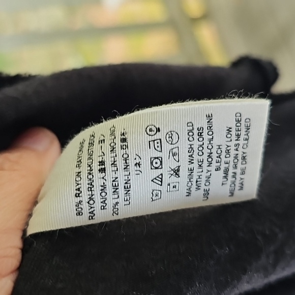 FREE PEOPLE TIERED TUNIC LONG DRESS IN BLACK - Picture 14 of 16